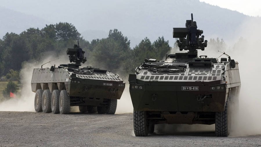 Slovenia to Acquire Patria AMV XP 8x8 Vehicles from Finland