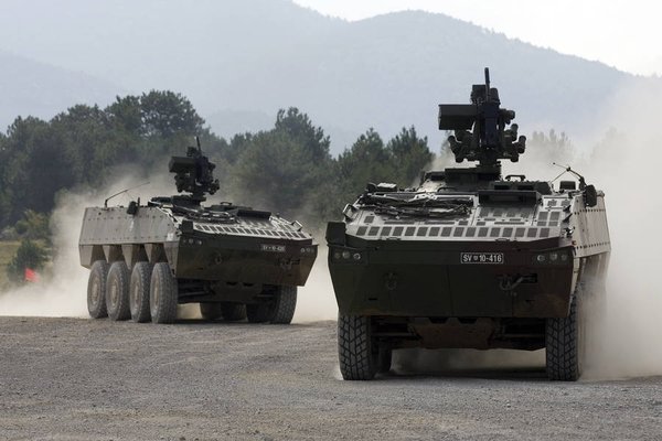 Slovenia to Acquire Patria AMV XP 8x8 Vehicles from Finland