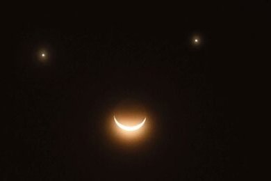 Rare Triple Conjunction to Create Cosmic Smiley Face Lights Up Morning Sky